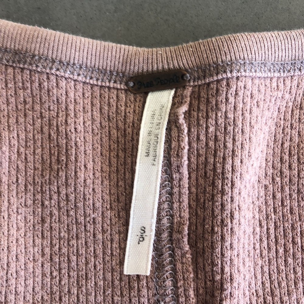 Brown vintage Free people long sleeve - Picture 2 of 2